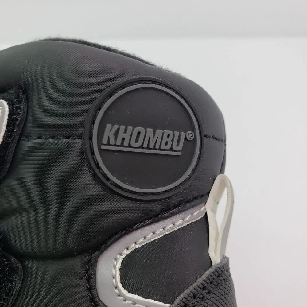 Khombu Neek 2 Baby Toddler Size 5 Black PullOn Waterproof Warm Winter Snow Boots